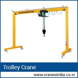 Gantry Crane Exporter, Trolley crane supplier in Ahmedabad